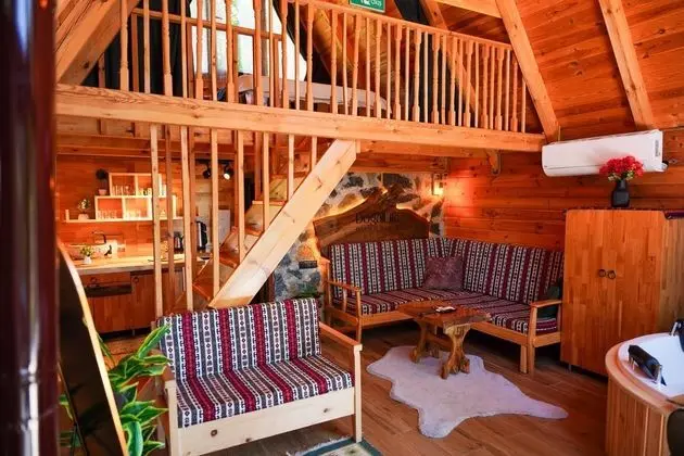 Bungalow - Çift Kişilik, Doğa Manzaralı, Jakuzili