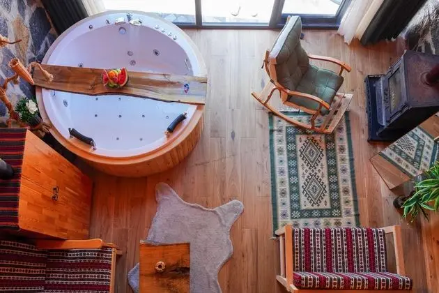 Bungalow - Çift Kişilik, Doğa Manzaralı, Jakuzili