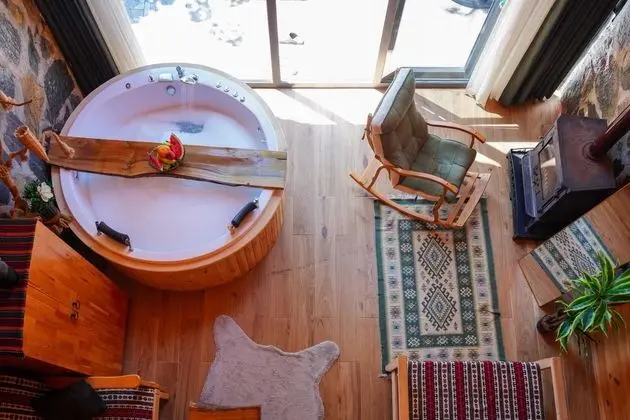 Bungalow - Çift Kişilik, Doğa Manzaralı, Jakuzili