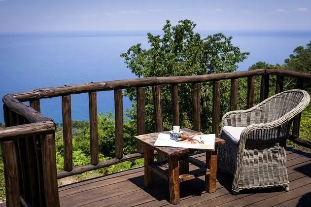 Deluxe Bungalov, Balkon, Deniz Manzaralı