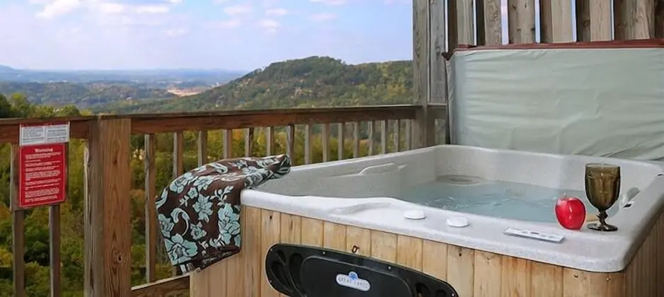 Luxury Kulübe, 1 Yatak Odası, Sıcak Su Havuzu, Dağ Manzaralı (Sleeps up to 6 )