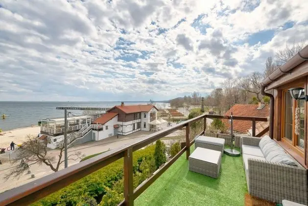 Panoramic Apart Daire, 1 Yatak Odası, Teras, Deniz Manzaralı