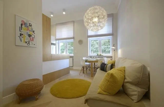Apart Daire, 1 Yatak Odası, Küçük Mutfak, Şehir Manzaralı