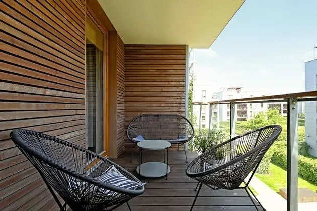 Apart Daire, Balkon (4 Adults)