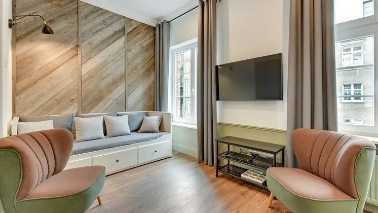 Deluxe Apart Daire, 2 Yatak Odası, Şehir Manzaralı (5 adults)