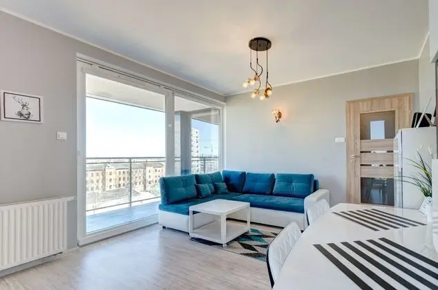 Apart Daire, 1 Yatak Odası, Balkon (Living Room, 4 people)