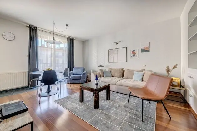 Apart Daire, 1 Yatak Odası, Balkon (living room 4 adults)