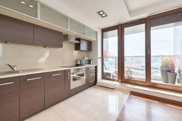 Comfort Apart Daire, 2 Yatak Odası, Balkon, Şehir Manzaralı (living room for 6 adults )