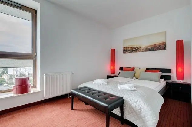 Comfort Apart Daire, 2 Yatak Odası, Balkon, Şehir Manzaralı (living room for 6 adults )