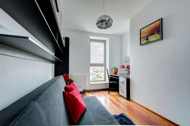 Comfort Apart Daire, 2 Yatak Odası, Balkon, Şehir Manzaralı (living room for 6 adults )