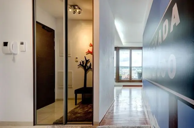Comfort Apart Daire, 2 Yatak Odası, Balkon, Şehir Manzaralı (living room for 6 adults )