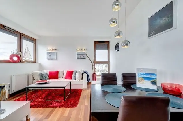 Comfort Apart Daire, 2 Yatak Odası, Balkon, Şehir Manzaralı (living room for 6 adults )
