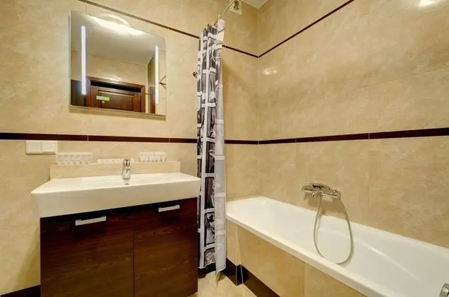 Comfort Apart Daire, 2 Yatak Odası, Balkon, Şehir Manzaralı (living room for 6 adults )