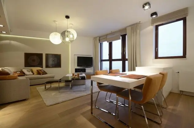 Deluxe Apart Daire, 2 Yatak Odası, Deniz Manzaralı (living room and kitchen for 6 adults)