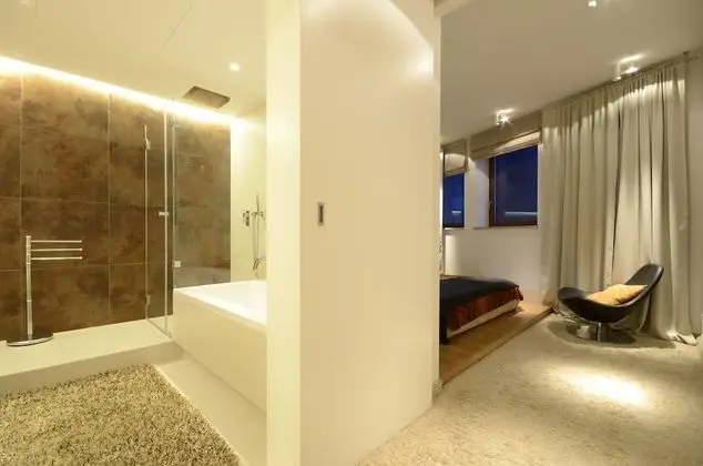 Deluxe Apart Daire, 2 Yatak Odası, Deniz Manzaralı (living room and kitchen for 6 adults)