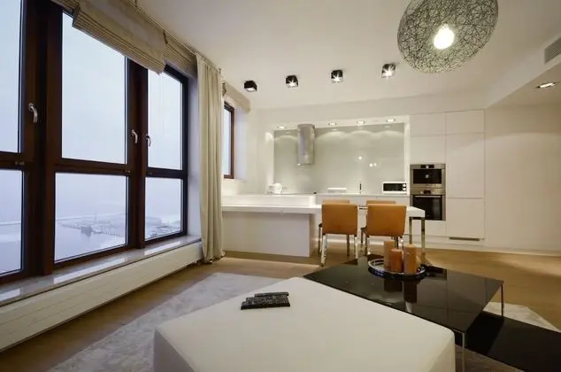 Deluxe Apart Daire, 2 Yatak Odası, Deniz Manzaralı (living room and kitchen for 6 adults)