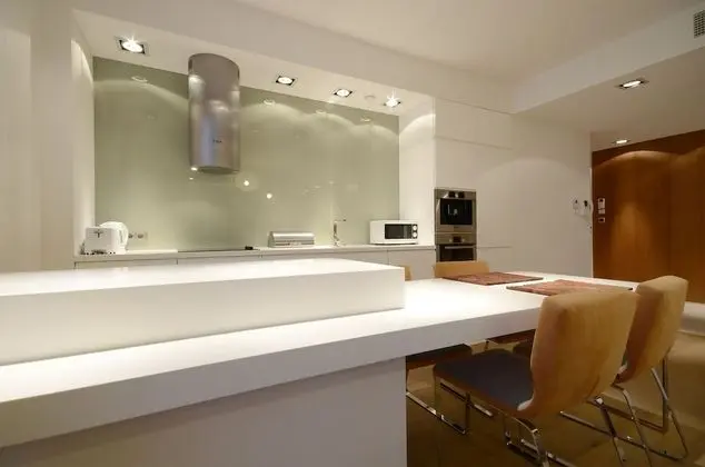 Deluxe Apart Daire, 2 Yatak Odası, Deniz Manzaralı (living room and kitchen for 6 adults)