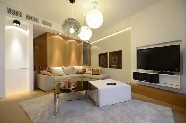 Deluxe Apart Daire, 2 Yatak Odası, Deniz Manzaralı (living room and kitchen for 6 adults)