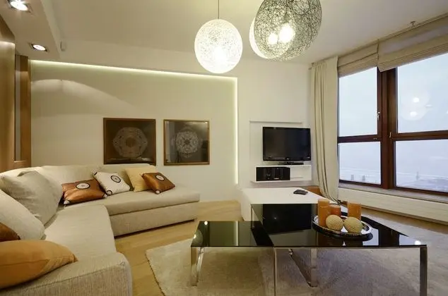 Deluxe Apart Daire, 2 Yatak Odası, Deniz Manzaralı (living room and kitchen for 6 adults)