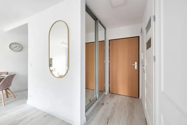 Deluxe Apart Daire, 1 Yatak Odası, Balkon, Ek Bina (4 people, ul. Sobieskiego 29)