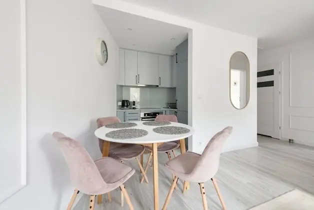 Deluxe Apart Daire, 1 Yatak Odası, Balkon, Ek Bina (4 people, ul. Sobieskiego 29)