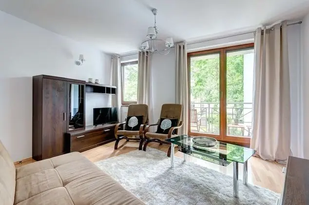 Standard Apart Daire, 1 Yatak Odası, Balkon (4 people, ul. Sobieskiego 29)