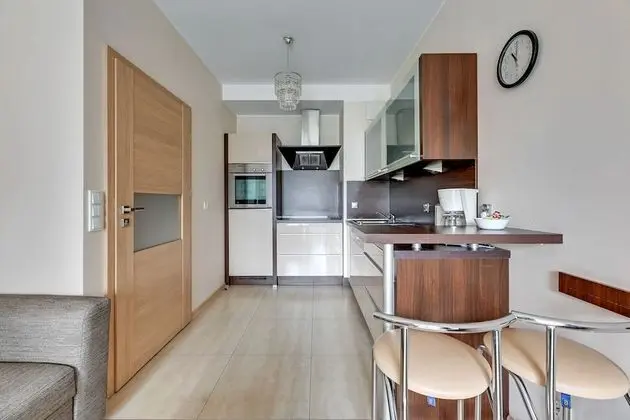 Apart Daire, 1 Yatak Odası, Balkon (living room for 4 adults)