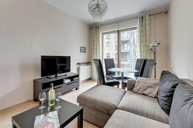 Apart Daire, 1 Yatak Odası, Balkon (living room for 4 adults)
