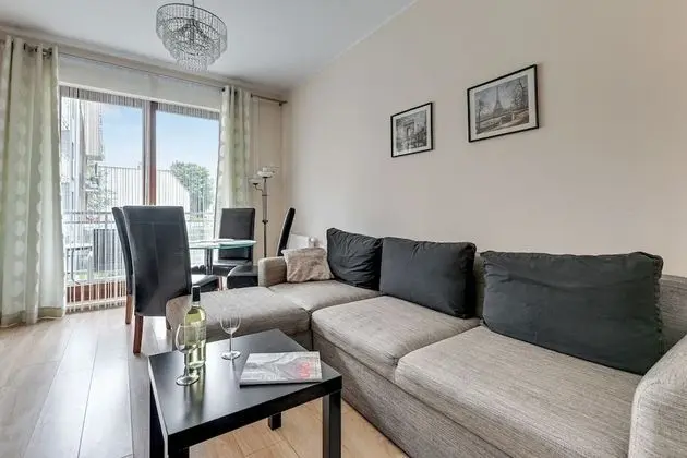 Apart Daire, 1 Yatak Odası, Balkon (living room for 4 adults)