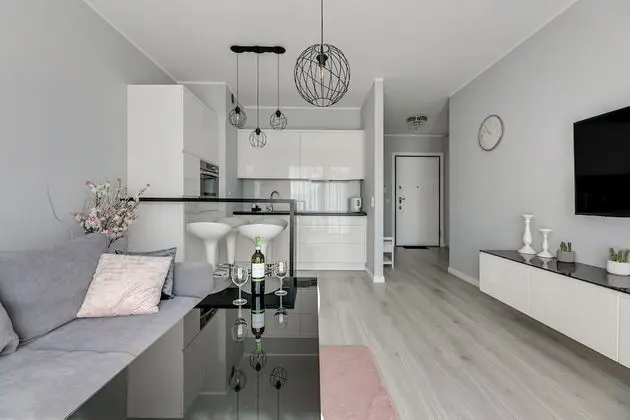Deluxe Apart Daire, 1 Yatak Odası, Balkon (living room for 4 adults)