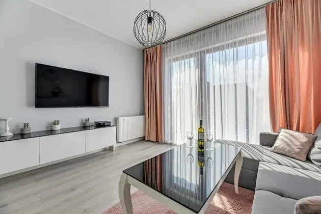 Deluxe Apart Daire, 1 Yatak Odası, Balkon (living room for 4 adults)