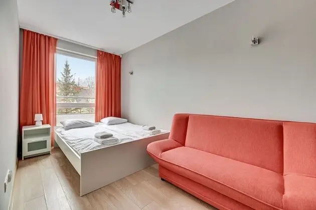 Apart Daire, 1 Yatak Odası, Balkon (living room,kitchenette 4 adults)