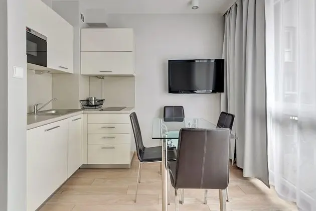 Apart Daire, 1 Yatak Odası, Balkon (living room,kitchenette 4 adults)