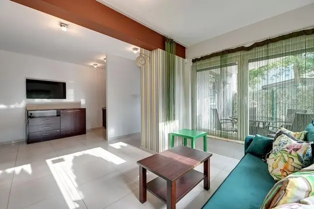Economy Stüdyo, Küçük Mutfak (living room, garden area for 4 adults)