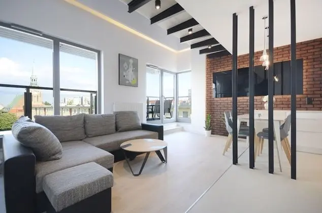Çatı Katı (Loft), 1 Yatak Odası, Balkon (2 floors, 4 people)