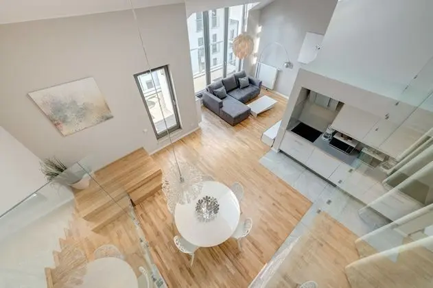 Çatı Katı (Loft), 1 Yatak Odası, Balkon (2 floors, 4 people)