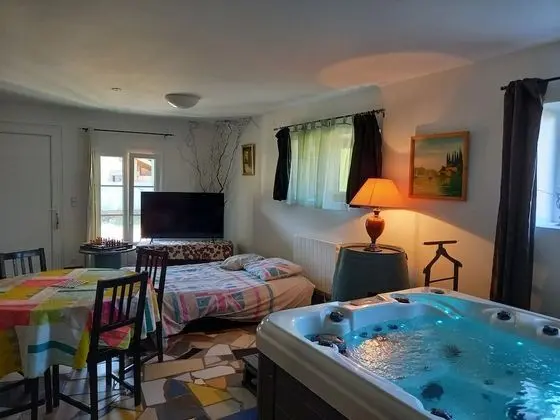 Deluxe Apart Daire, Sıcak Su Havuzu