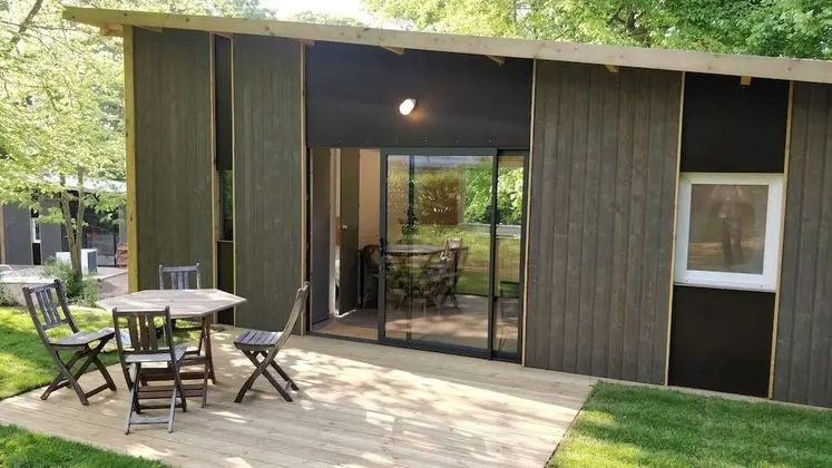 Family Bungalov, Birden Çok Yatak, Sigara İçilmez, Bahçe Manzaralı (Tiny Houses)