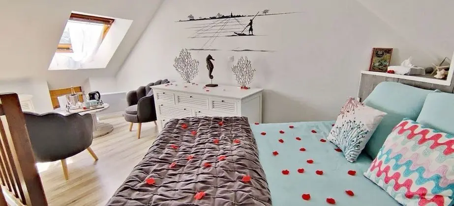 Deluxe Tek Büyük Yataklı Oda, 1 Büyük (Queen) Boy Yatak, Sigara İçilmez, Teras (Penty)