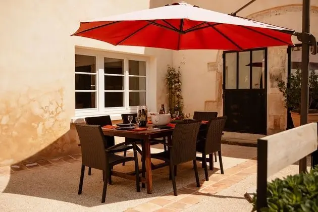 Apart Daire, Teras (Gîte de la Cour)