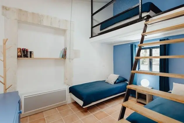 Ev, Teras (Gite du Chai)