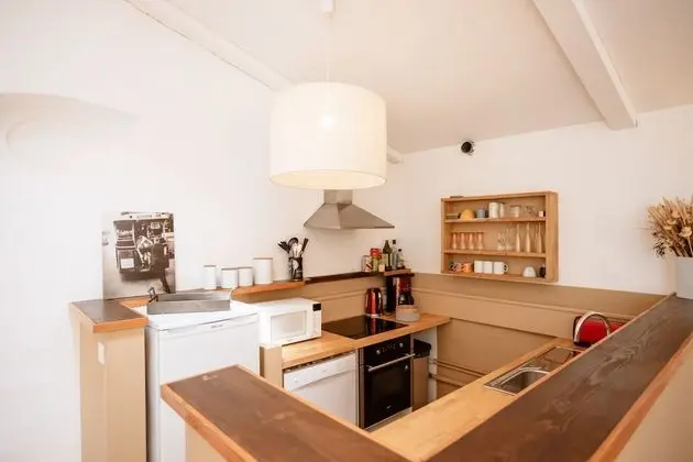 Ev, Teras (Gite du Chai)