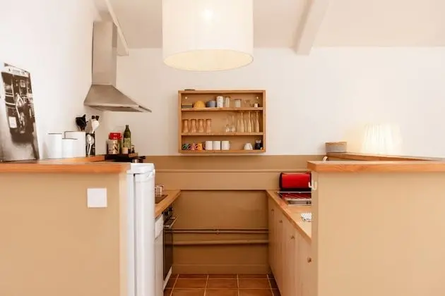 Ev, Teras (Gite du Chai)