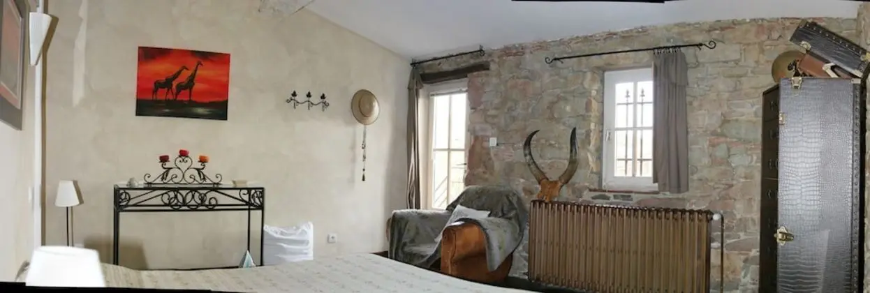 Romantic Tek Büyük Yataklı Oda, 1 Çift Kişilik Yatak, Teras, Bahçe Manzaralı