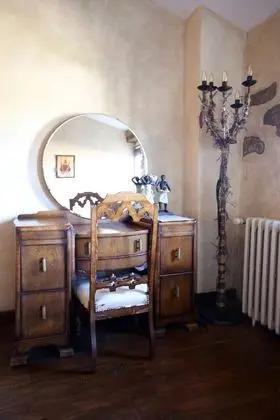 Romantic Tek Büyük Yataklı Oda, 1 Çift Kişilik Yatak, Teras, Bahçe Manzaralı