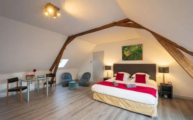 Tek Büyük Yataklı Oda, Banyolu/Duşlu (Chambre Lucy)