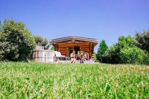 Kulübe, Birden Çok Yatak, Sigara İçilmez (Cabane de Trappeur avec spa)