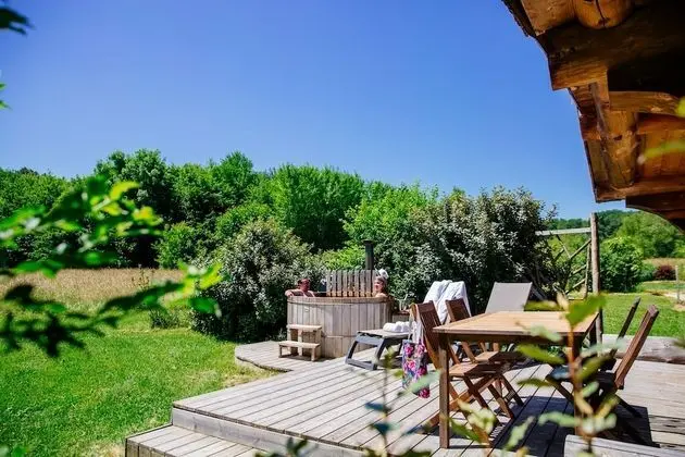 Kulübe, Birden Çok Yatak, Sigara İçilmez (Cabane de Trappeur avec spa)