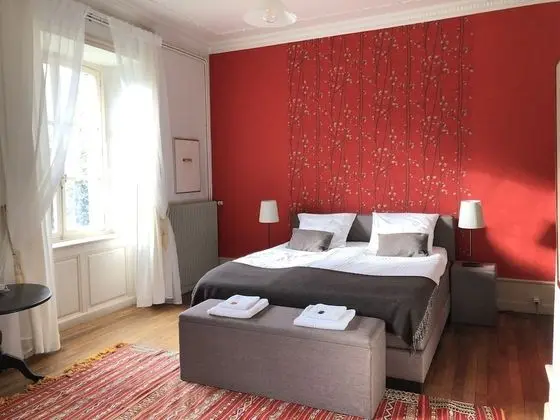 Deluxe Tek Büyük Yataklı Oda, Bahçe Manzaralı (Amis)