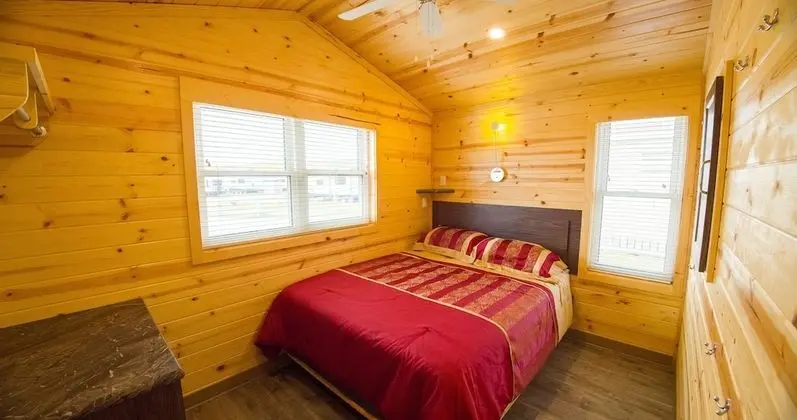 Deluxe Kulübe, 2 Yatak Odası, Küçük Mutfak, Göl Manzaralı